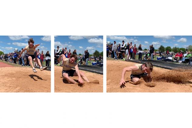 Colton York's record-breaking long-jump. Article Image Alt Text