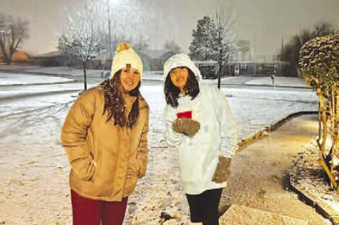 ANOTHER BLANKET... ONE MADE OF SNOW