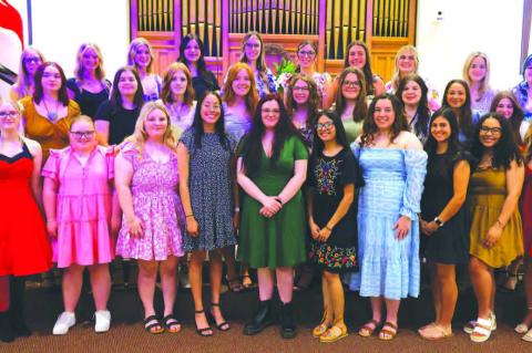 Plainview HCE Hosts Kingfisher High School Seniors for Annual Tea 