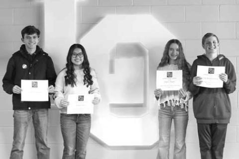 Lomega Announces Students of the Month
