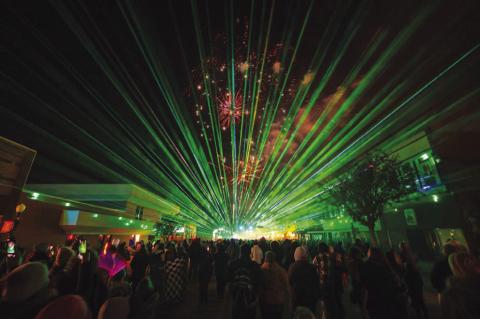 FIREWORKS, LASERS and creative, lighted parade floats are all a part of the annual Christmas parade festivities in Kingfi sher. This year’s parade starts at 6 p.m. Saturday, Dec. 7. [KT&amp;FP Staff Photos]