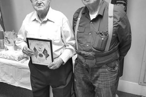Branscum honored as local post, auxiliary celebrate American Legion’s 105th birthday