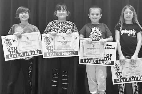 Heritage School Students of the Month