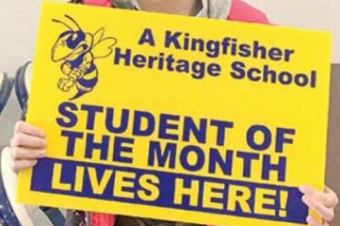 Heritage Students of the Month
