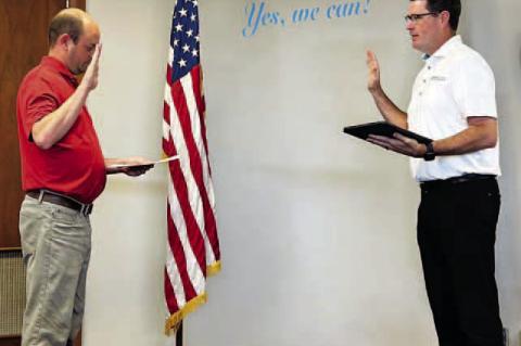 City commission, school board seat new members