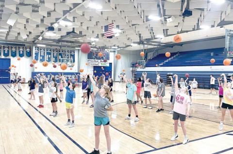 Learning B.E.E.F. at Basketball Camp