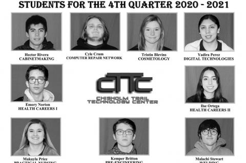 CTTC names quarter’s top students