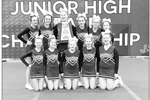 CMS cheer claims state runner-up