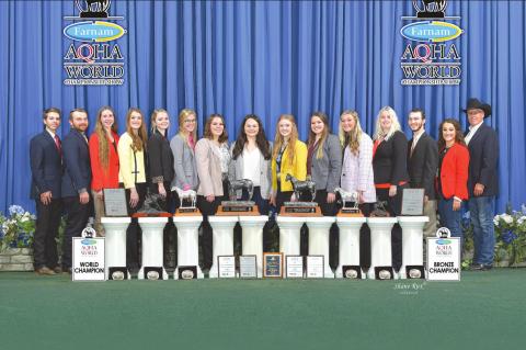 Gerken helps OSU to AQHA world title