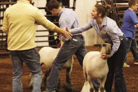 ALL SMILES AT THE COUNTY SHOW