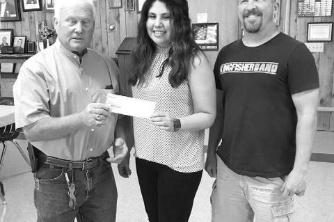 Masons donate to band boosters