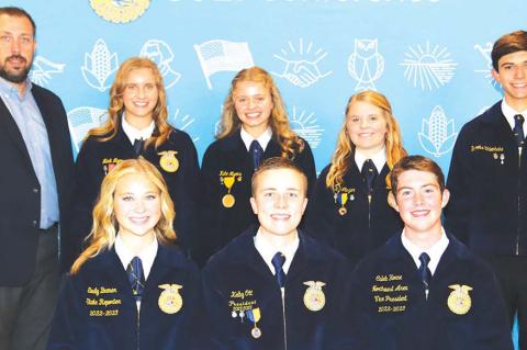 Local FFA chapter offi cers attend annual COLT Conference in Enid