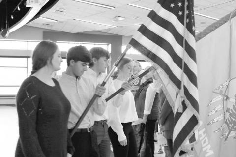 Lomega honors local veterans