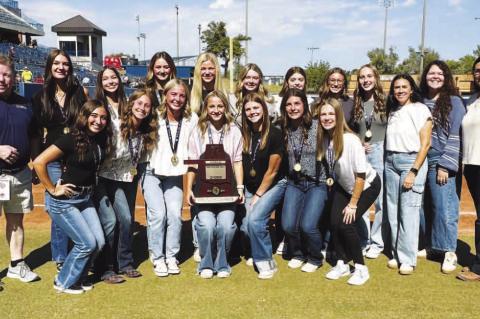 Lady Jacket softball team earns academic state title