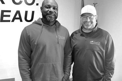 Millennium reps visit with Lions