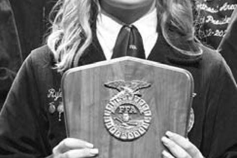 Lomega FFA chapter holds annual banquet