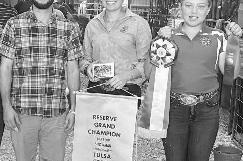 Scammahorn among top showmen at Tulsa Fair