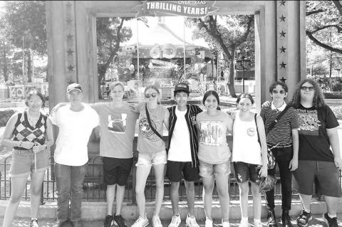 Dover FFA officers take part in training at Six Flags