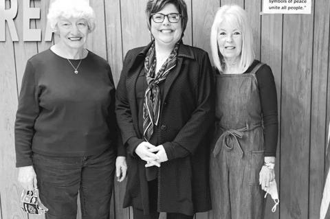 State director speaks with KCRE group