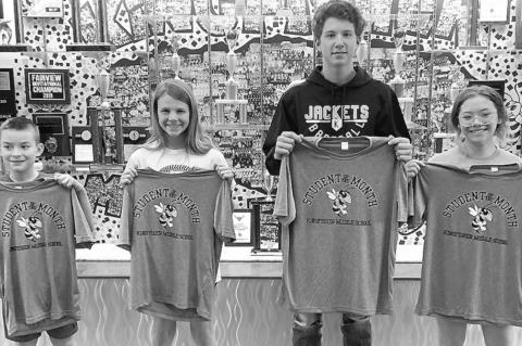 KMS Students of the Month