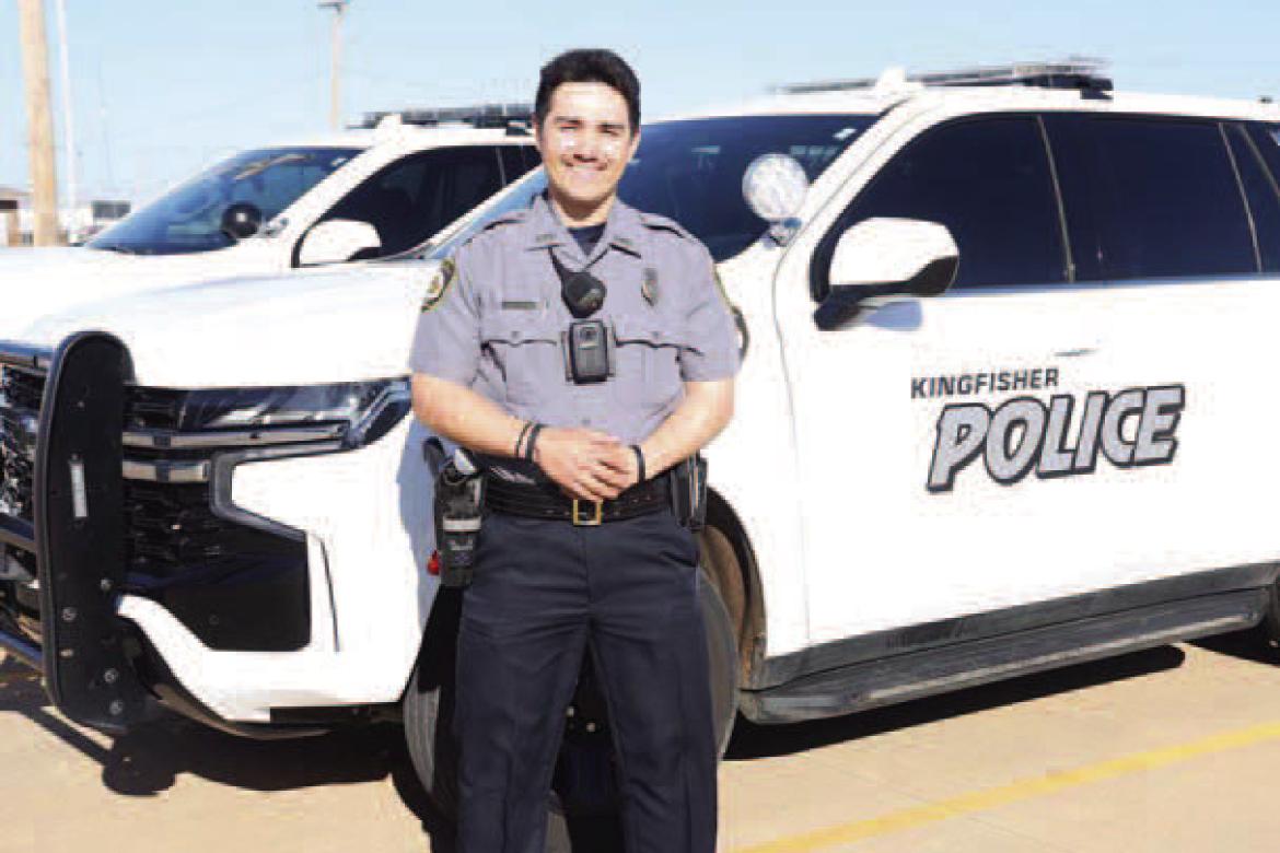 NEW KPD Officer Zach Goodwin joined the department in December. He graduated KHS in 2019 before playing collegiate baseball. [KT&amp;FP Staff Photo]
